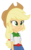 Size: 3721x6000 | Tagged: safe, artist:synch-anon, artist:twiforce, applejack, equestria girls, g4, absurd resolution, female, simple background, solo, transparent background, vector
