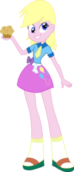 Size: 2618x6000 | Tagged: safe, edit, derpy hooves, pinkie pie, equestria girls, g4, derpy pie, female, fusion, recolor, sandals, solo