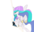 Size: 1280x1182 | Tagged: safe, artist:darkflame75, princess celestia, princess luna, g4, celestiadoodle, eyes closed, happy, rearing, smiling, torn