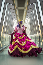 Size: 683x1024 | Tagged: safe, artist:neko-no-danna, rarity, human, g4, clothes, cosplay, dress, gala dress, irl, irl human, photo