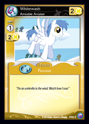 Size: 341x476 | Tagged: safe, enterplay, brolly, merry may, rainbowshine, whitewash, canterlot nights, g4, my little pony collectible card game, ccg