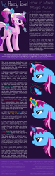Size: 2048x6592 | Tagged: safe, artist:kp-shadowsquirrel, artist:parclytaxel, princess cadance, oc, oc:parcly taxel, alicorn, pony, g4, .svg available, alicorn oc, bow, butt, candy, food, hair bow, how to, levitation, licking, lollipop, lovebutt, magic, open mouth, plot, ponytail, standing, tail, tail bow, teen princess cadance, telekinesis, text, the vector war, tongue out, tutorial, vector, younger