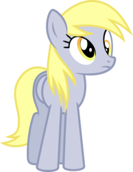 Size: 6000x7716 | Tagged: safe, artist:sir-teutonic-knight, derpy hooves, pegasus, pony, g4, absurd resolution, female, mare, simple background, solo, transparent background, vector