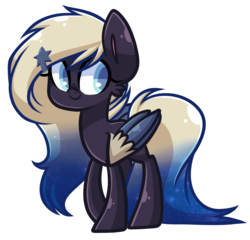 Size: 948x909 | Tagged: safe, artist:looji, oc, oc only, oc:comet star, pegasus, pony, solo