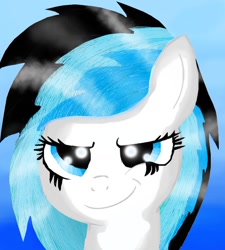 Size: 848x942 | Tagged: safe, artist:chanceyb, oc, oc only, oc:icewolf, pegasus, pony, request, solo