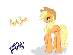 Size: 2048x1536 | Tagged: safe, artist:aquaangel1010, applejack, g4, female, solo