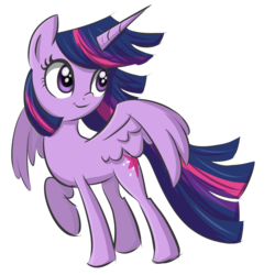 Size: 1800x1800 | Tagged: safe, artist:thecheeseburger, twilight sparkle, alicorn, pony, g4, female, mare, solo, twilight sparkle (alicorn)