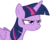 Size: 7511x6000 | Tagged: safe, artist:bobsicle0, twilight sparkle, alicorn, pony, g4, testing testing 1-2-3, absurd resolution, angry, annoyed, female, grumpy, mare, simple background, solo, transparent background, twilight sparkle (alicorn), unamused, vector