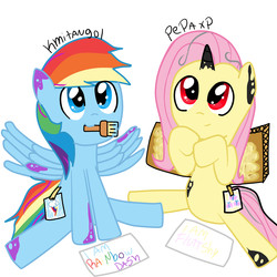 Size: 5000x5000 | Tagged: safe, artist:kmitangol, fluttershy, rainbow dash, g4, absurd resolution, duo