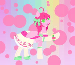 Size: 1000x867 | Tagged: safe, artist:princessangst, oc, oc only, oc:candy carnival, clothes, solo
