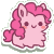 Size: 50x50 | Tagged: safe, artist:sarilain, pinkie pie, rabbit, g4, animated, female, gif, gif for breezies, icon, picture for breezies, solo, species swap