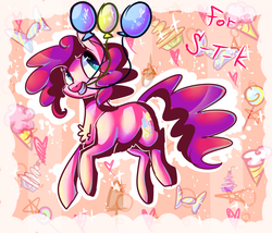 Size: 3500x3000 | Tagged: safe, artist:bonbrony, pinkie pie, g4, female, high res, solo