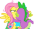 Size: 1240x1046 | Tagged: safe, artist:twilightpoint, edit, fluttershy, spike, g4, female, kissing, love, male, ship:flutterspike, shipping, straight