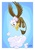 Size: 955x1351 | Tagged: safe, artist:mysticalpha, oc, oc only, griffon, cloud, flying, solo