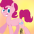 Size: 640x640 | Tagged: safe, artist:dawnshadow187, pinkie pie, g4, bubble berry, rule 63, solo