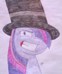 Size: 1451x1728 | Tagged: safe, artist:raakshii, twilight sparkle, g4, female, solo, traditional art