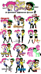 Size: 1944x3504 | Tagged: safe, artist:xeternalflamebryx, earth pony, gem (race), human, pony, archer (show), batman, female, gem, gemsona, mare, peanuts, pokémon, ponified, regular show, ren and stimpy, sailor moon (series), simpsonified, steven universe, style emulation, the fairly oddparents, the flintstones, the simpsons