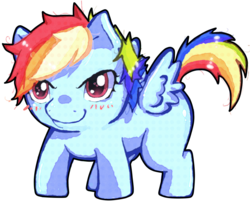 Size: 1250x1010 | Tagged: safe, artist:bananaproduction, rainbow dash, g4, female, simple background, solo, transparent background