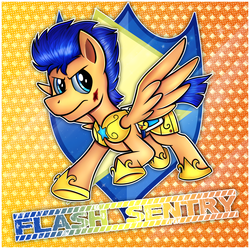 Size: 3000x2985 | Tagged: safe, artist:bcpony, artist:vocalmaker, flash sentry, pegasus, pony, equestria girls, g4, design, high res, male, sketch, solo, stallion