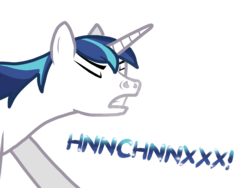 Size: 2048x1536 | Tagged: safe, artist:proponypal, shining armor, pony, unicorn, g4, male, nostrils, simple background, sneezing, sneezing fetish, solo, spray, stallion, transparent background