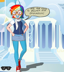 Size: 545x611 | Tagged: safe, rainbow dash, human, g4, explicit source, female, humanized, magical friends, solo