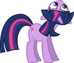 Size: 6993x6000 | Tagged: safe, artist:byteslice, twilight sparkle, pony, unicorn, g4, the crystal empire, .svg available, absurd resolution, female, looking up, simple background, solo, transparent background, unicorn twilight, vector
