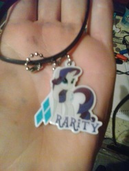 Size: 1920x2560 | Tagged: safe, rarity, human, pony, g4, hand, irl, irl human, keychain, photo