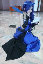 Size: 640x960 | Tagged: safe, artist:artisticdoe, princess luna, human, g4, cosplay, irl, irl human, photo, solo