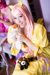 Size: 1867x2800 | Tagged: safe, artist:lynah, fluttershy, human, g4, cosplay, irl, irl human, photo, solo