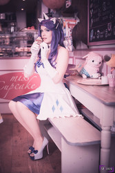 Size: 1867x2800 | Tagged: safe, artist:lucecosplay, rarity, human, g4, cosplay, irl, irl human, photo, solo