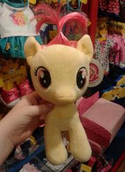 Size: 467x640 | Tagged: safe, apple bloom, g4, build-a-bear, irl, photo, plushie, solo