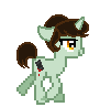 Size: 91x97 | Tagged: safe, artist:tenaflyviper, oc, oc only, oc:viperpone, animated, desktop ponies, inconsistent pixel size, simple background, solo, transparent background, trotting