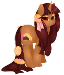 Size: 822x971 | Tagged: safe, artist:xeella, oc, oc only, oc:princess kona, pony, unicorn, solo