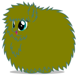 Size: 894x894 | Tagged: safe, artist:mixermike622, edit, oc, oc only, oc:fluffle puff, g4, open mouth, recolor, simple background, smiling, solo, transparent background, vector