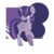 Size: 1024x1024 | Tagged: safe, artist:rue-willings, twilight sparkle, alicorn, pony, g4, curved horn, female, hooves, horn, mare, solo, twilight sparkle (alicorn)