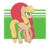 Size: 1024x1024 | Tagged: safe, artist:rue-willings, applejack, g4, abstract background, female, profile, solo