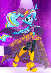 Size: 609x860 | Tagged: safe, trixie, equestria girls, g4, my little pony equestria girls: rainbow rocks, box art, cropped, female, outfit, solo