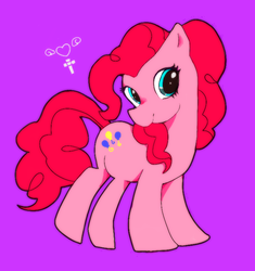 Size: 707x751 | Tagged: safe, artist:ranntyux52, pinkie pie, g4, female, pixiv, solo