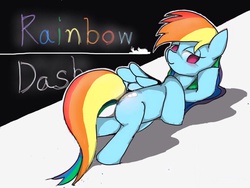 Size: 640x480 | Tagged: safe, artist:skippy_the_moon, rainbow dash, g4, female, pixiv, solo