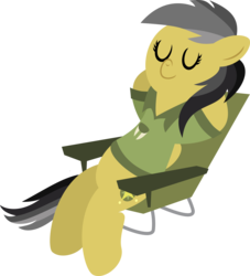 Size: 3410x3752 | Tagged: safe, artist:v0jelly, daring do, g4, eyes closed, female, high res, simple background, solo, transparent background, vector