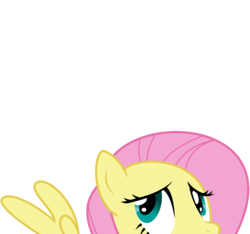 Size: 3200x3000 | Tagged: safe, artist:v0jelly, fluttershy, g4, female, high res, simple background, solo, transparent background, vector