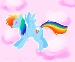 Size: 1200x1000 | Tagged: safe, artist:chikaraitsumi, rainbow dash, g4, female, solo