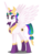 Size: 3000x4000 | Tagged: dead source, safe, artist:baleyreeves, idw, princess celestia, pony, g4, reflections, spoiler:comic, .svg available, antagonist, clothes, evil celestia, evil counterpart, female, high res, idw showified, mare, mirror universe, simple background, solo, transparent background, vector