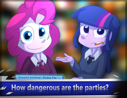 Size: 1500x1152 | Tagged: safe, artist:fj-c, pinkie pie, twilight sparkle, equestria girls, g4