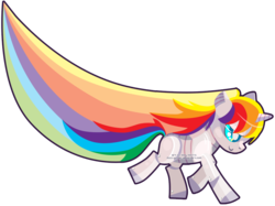 Size: 891x667 | Tagged: safe, artist:miss-glitter, pony, robot, robot pony, ponified, robot unicorn attack, solo