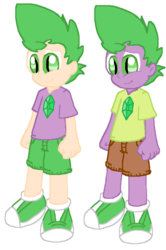 Size: 1364x2060 | Tagged: artist needed, safe, spike, equestria girls, g4, human coloration, human spike, humanized