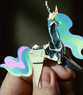 681355 Blade Runner Edit Movie Origami Pony Princess