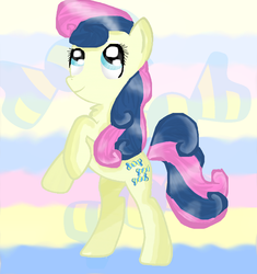 Size: 940x1000 | Tagged: safe, artist:chanceyb, bon bon, sweetie drops, earth pony, pony, g4, female, solo