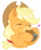 Size: 2208x2682 | Tagged: safe, artist:gretsch1962, artist:joey darkmeat, applejack, earth pony, pony, g4, cider, cute, drinking, eyes closed, female, heart, high res, jackabetes, simple background, smiling, solo, transparent background, vector