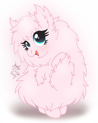 Size: 880x1100 | Tagged: safe, artist:joakaha, oc, oc only, oc:fluffle puff, simple background, solo